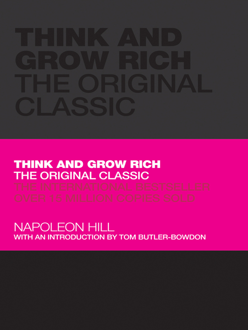 Upplýsingar um Think and Grow Rich eftir Napoleon Hill - Til útláns